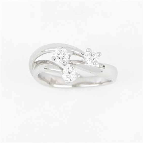 Anello Zorzan Gioielli Donna in Oro bianco Diamante 0.50 Ct ANPZ1253.050 - ANPZ1253.050